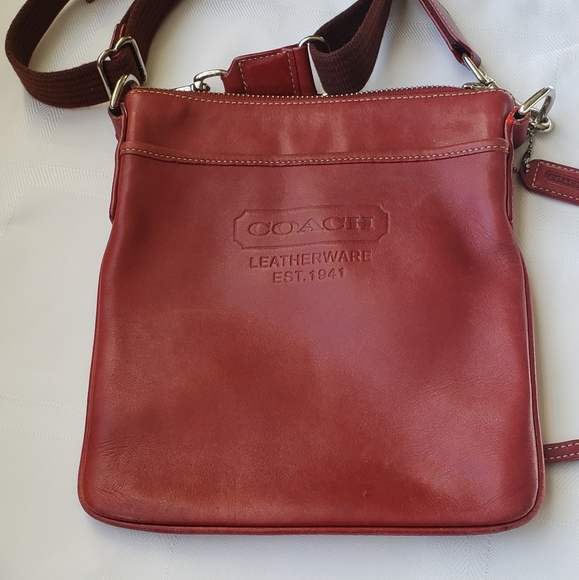 Coach Handbags - Red Coach Bag